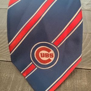 Chicago Cubs Tie MLB Baseball Necktie. 100% polyester.  58x4